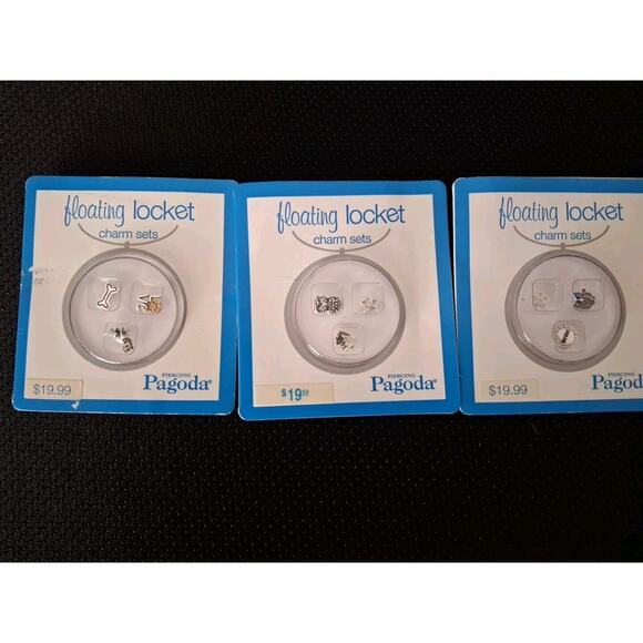 Pagoda ANIMAL Floating Locket Round Sequin Pendant With 20" Chain CHOOSE 3 ACCES - Picture 7 of 7